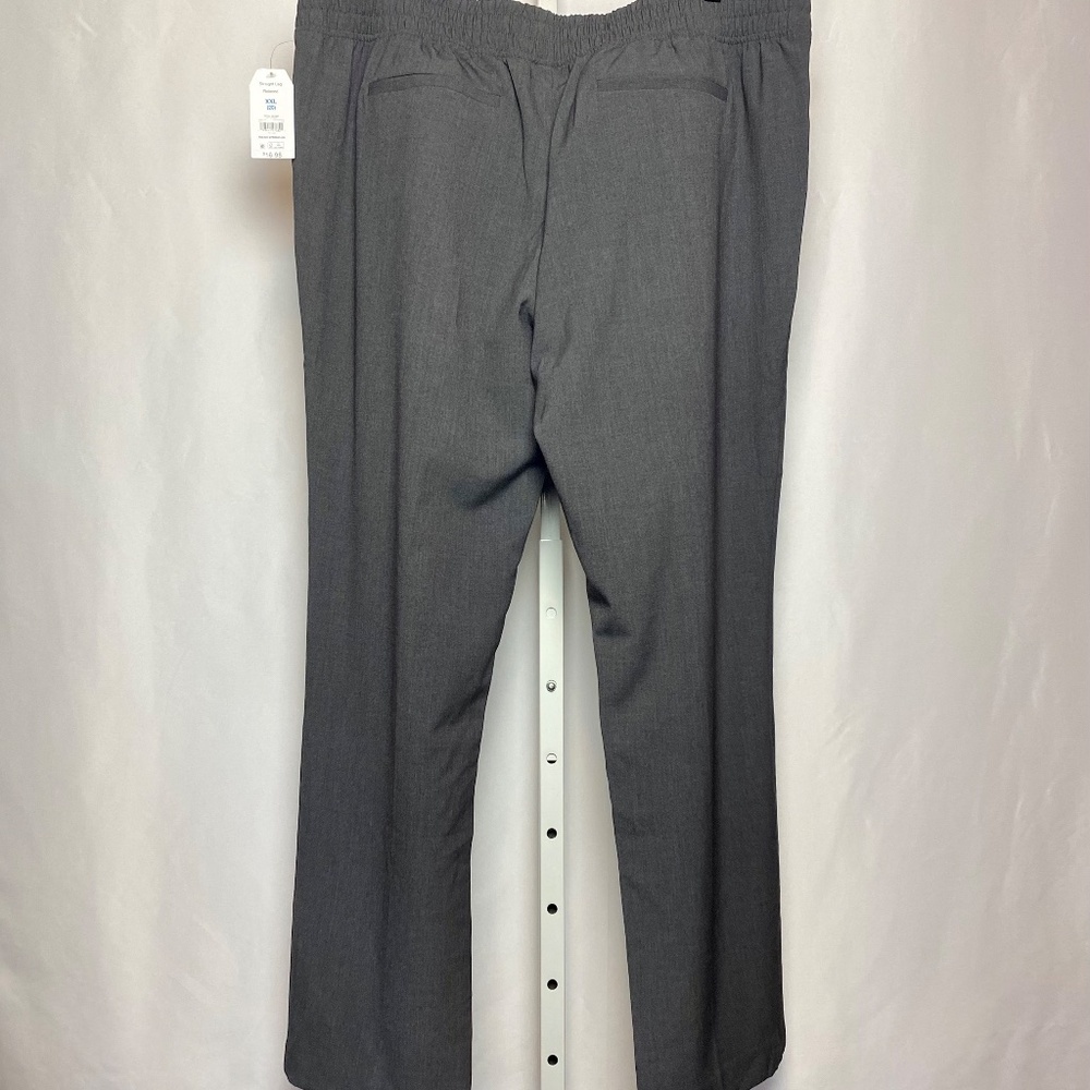 Time and Tru Womenʻs Plus Size Grey Elastic Waist Pull On Dress Pants XXL - Picture 6 of 6